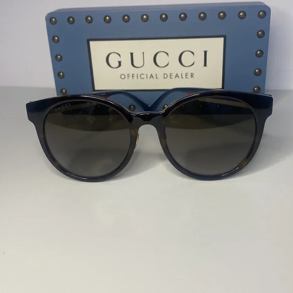 Gucci GG0416SK 55 mm Havana Sunglasses display picture 1